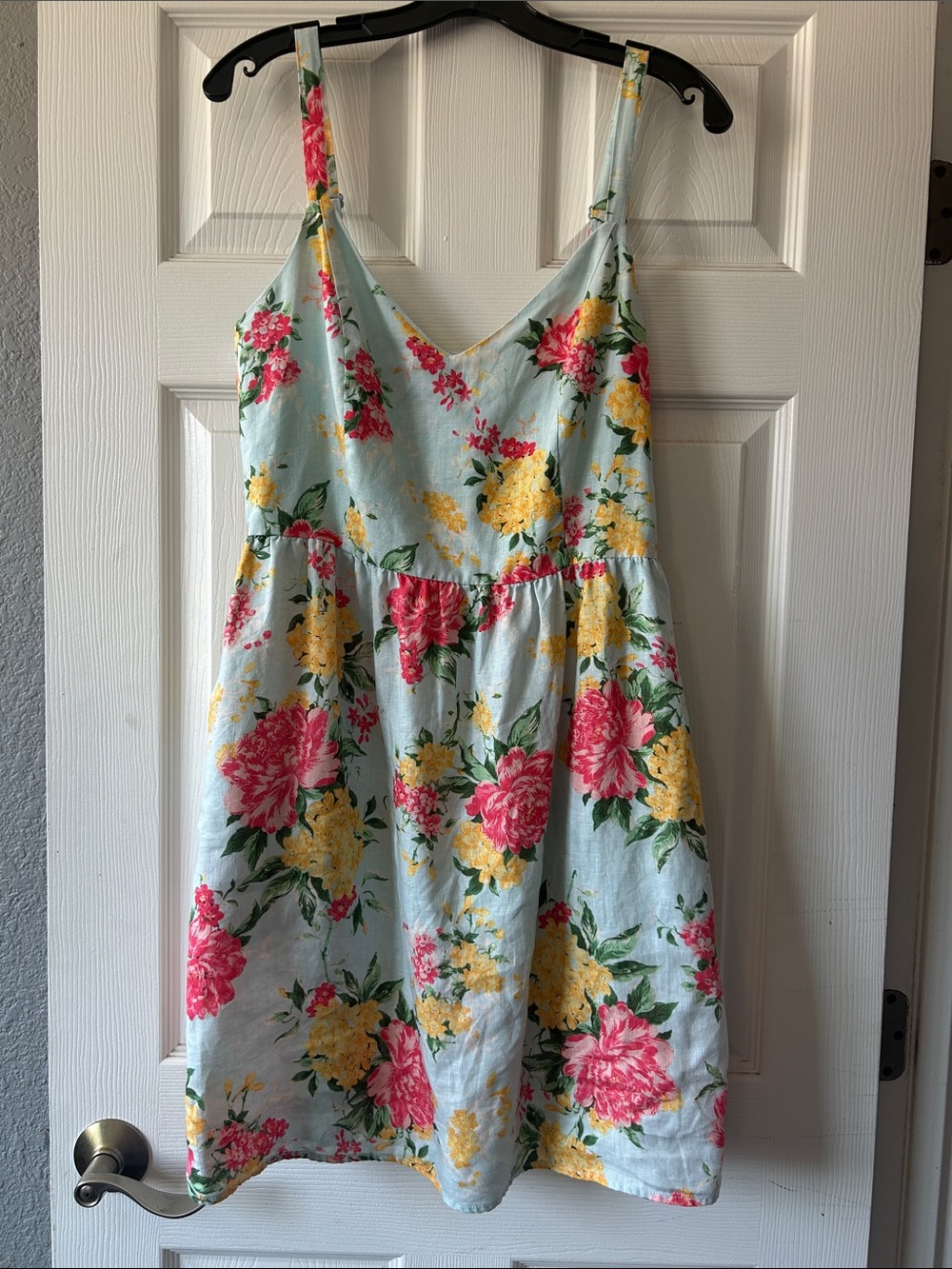 Cynthia Rowley 100% Linen floral sundress